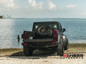 Jeep Gladiator Custom Wheels - HF-3 by Vossen - Satin Bronze